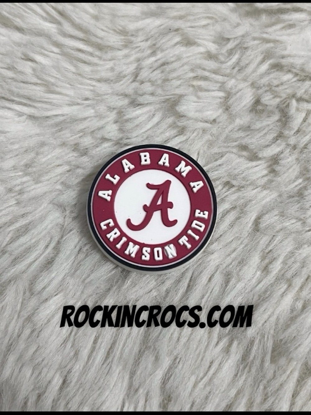 Alabama Crimson Tide Croc Charm